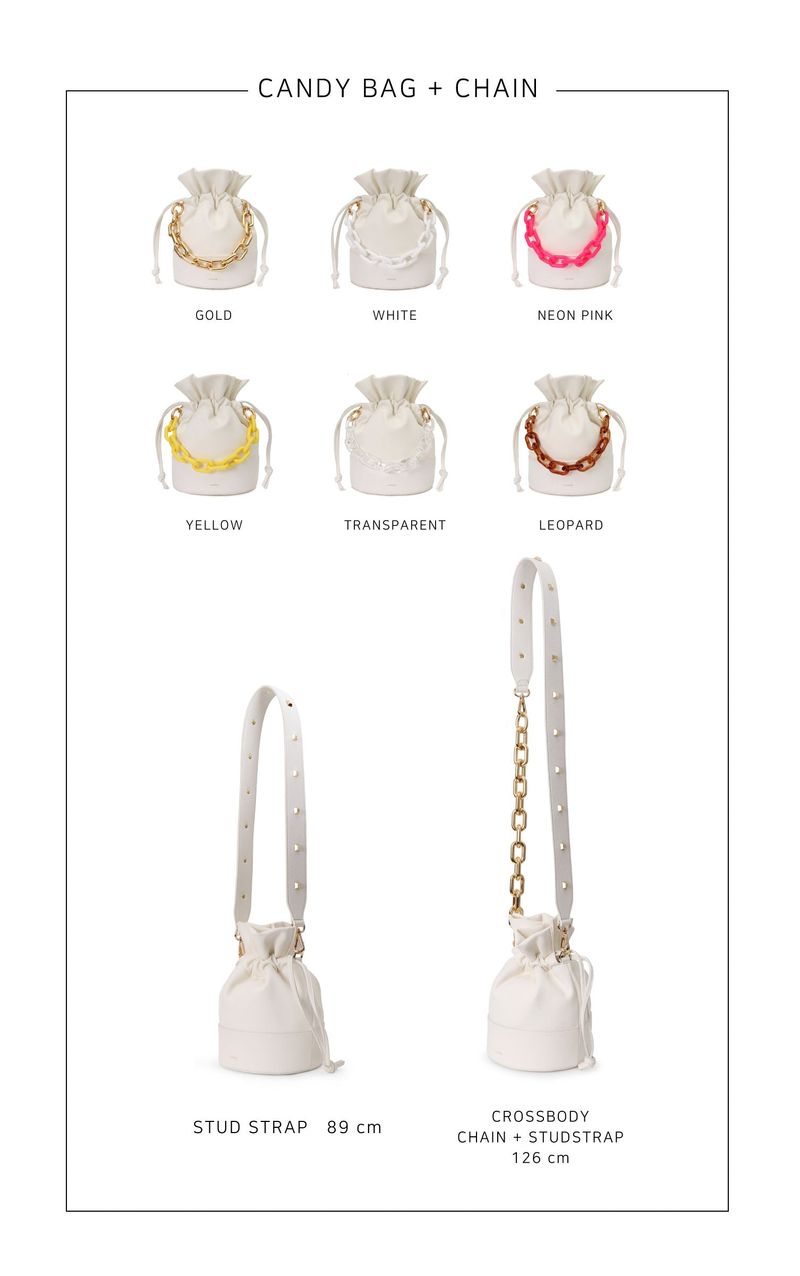 VIVICHO CANDY BAG WHITE