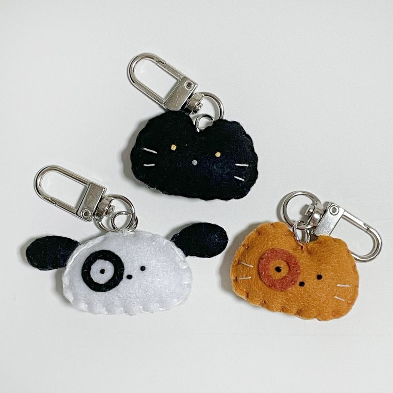 [MADE] Meow Cheese Cat Key ring