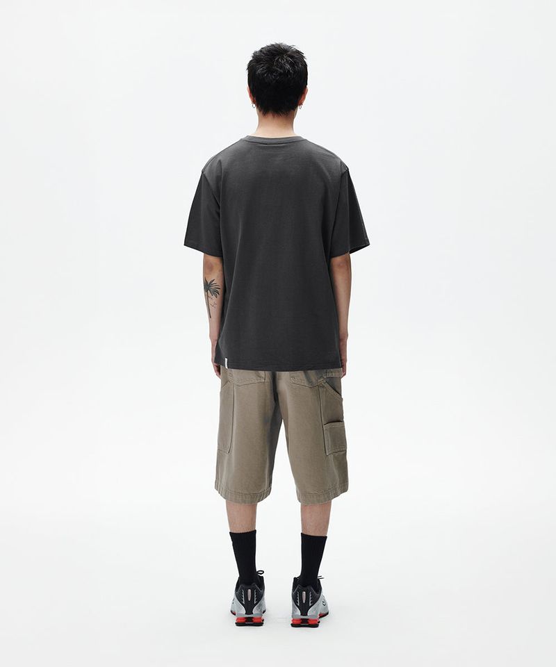 DYED DOUBLE KNEE SHORT