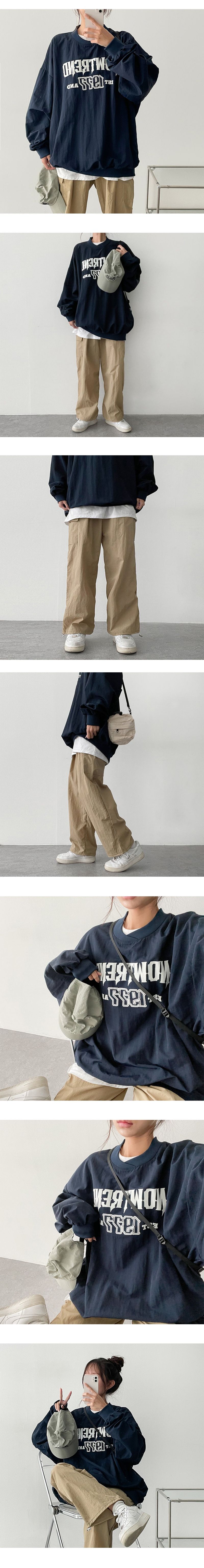 Watch Hem String Cargo Banded Waist Pants
