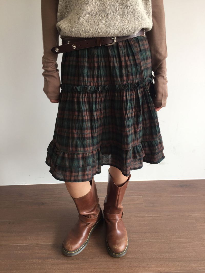 Horsebit leather belt(5color)
