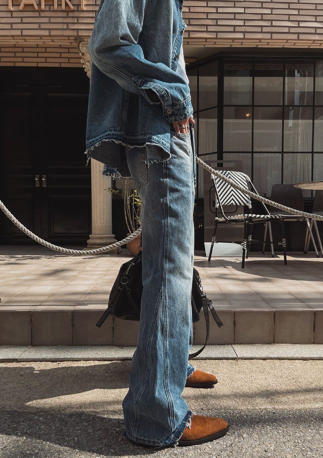 Tales Flare Denim Pants