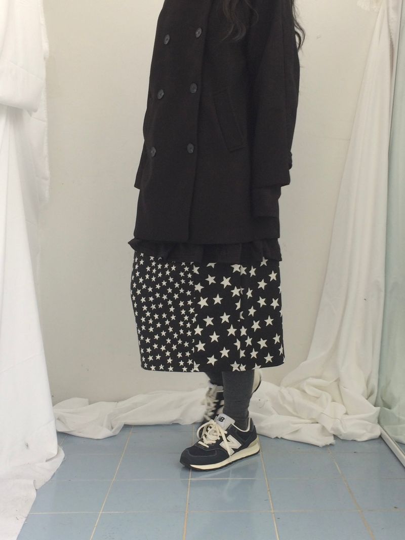 drapeline star skirt
