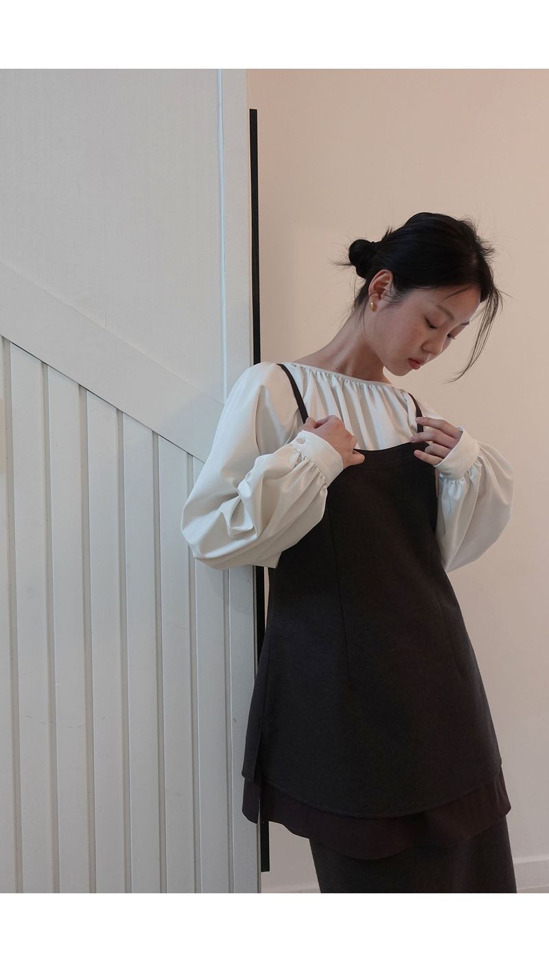 plenty shirring blouse (2C)