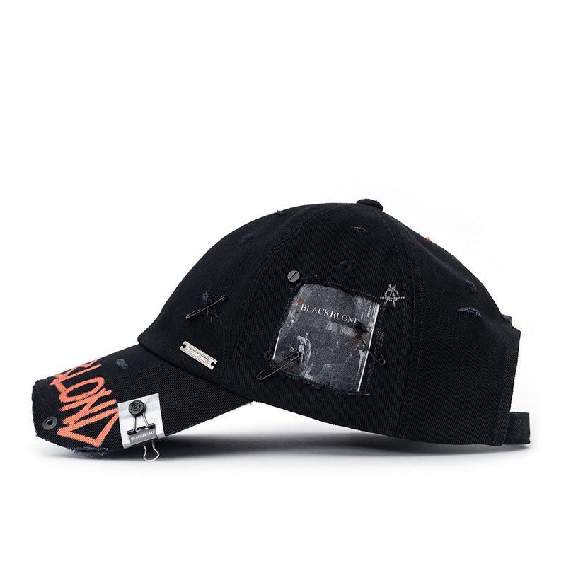 BBD No Sympathy Hidden Patch Graffiti Logo Cap (Black)