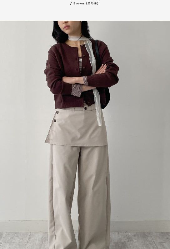 INCHANT ME(インチャントミー)の「Porte U-neck Stripe T-shirt(Tops)」