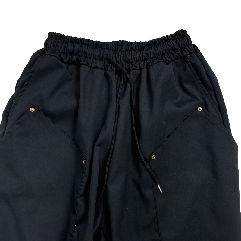 hammer cotton pintuck pants