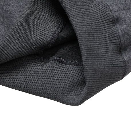Art wool patch sweatshirt