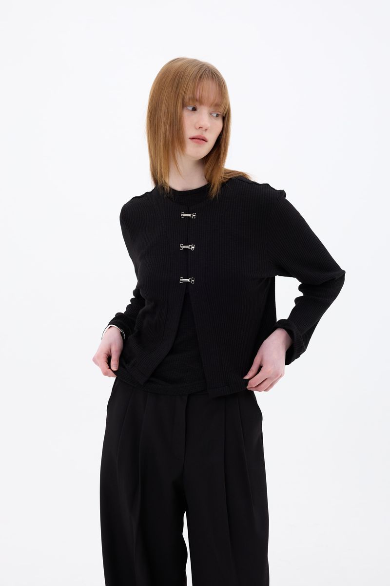 JAY CARDIGAN / BLACK