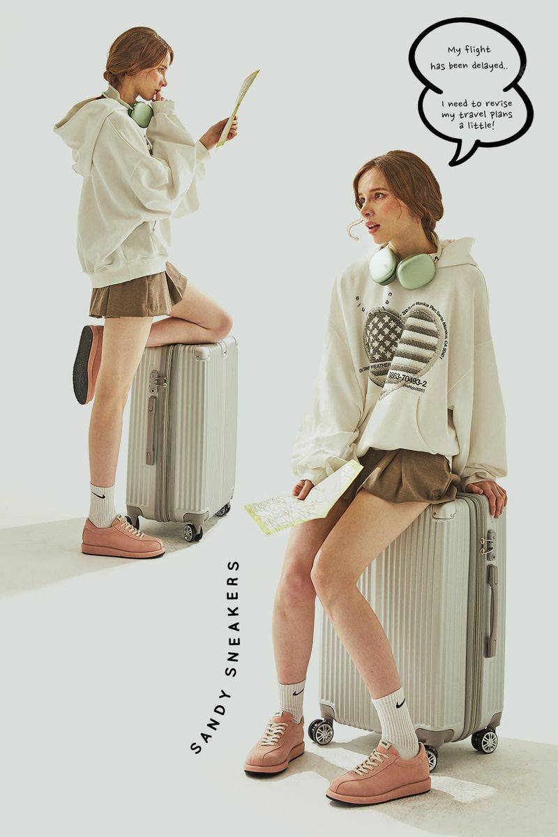 SANDY SUEDE SNEAKERS_5COLORS
