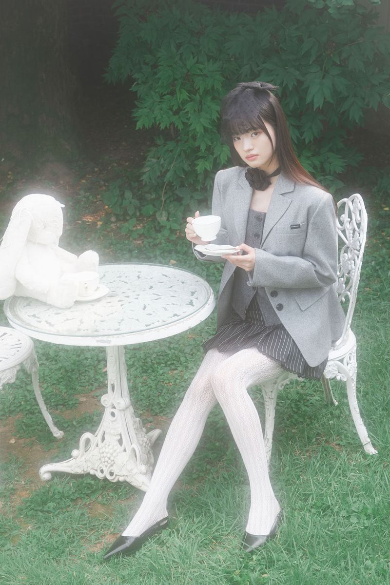 CLASSIC RIBBON JACKET (GRAY)