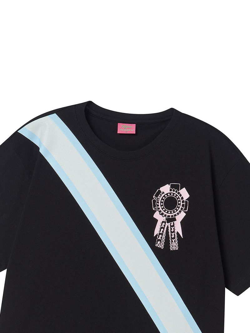 SASH TEE BLACK