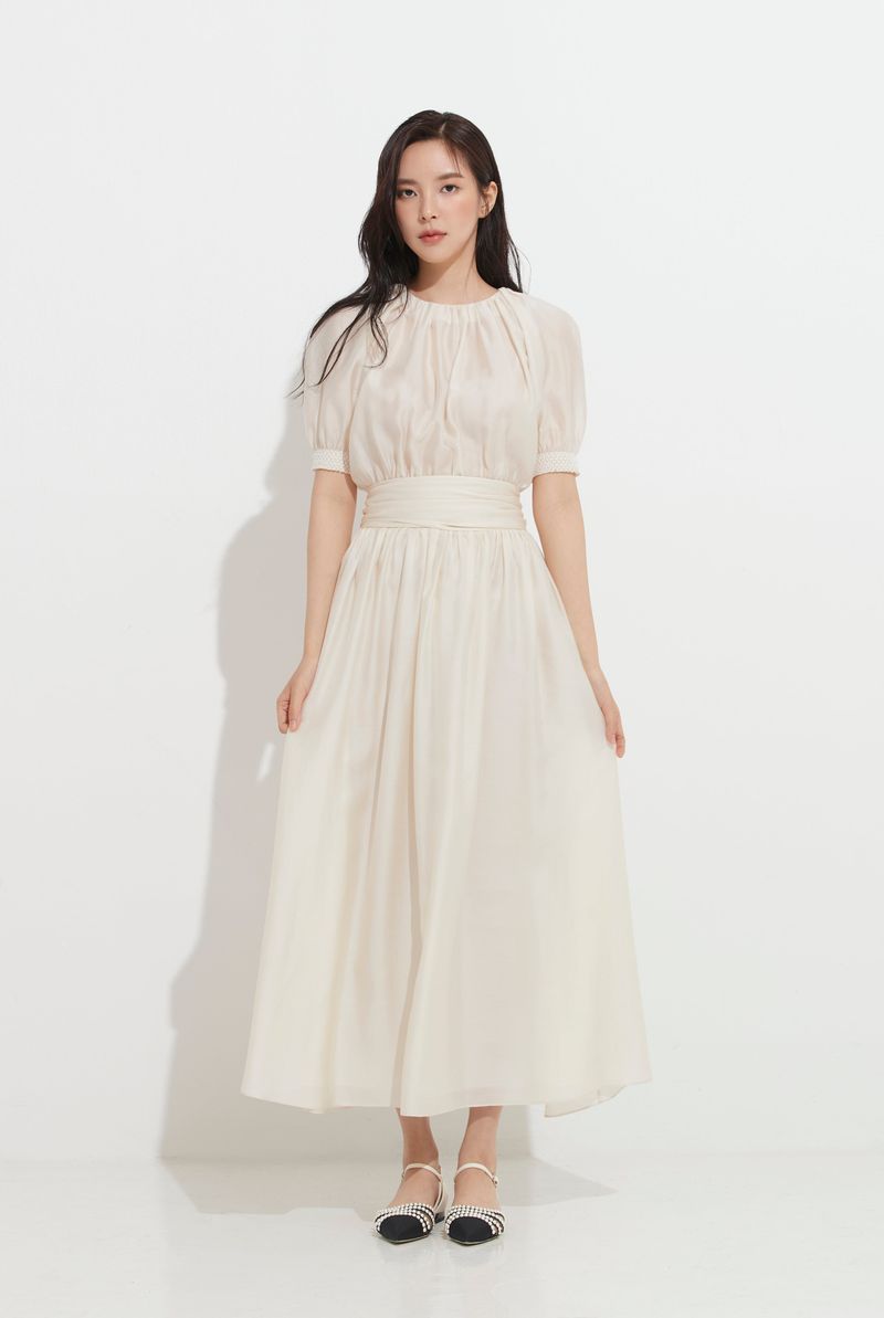 NO.4 DRESS - CREAM