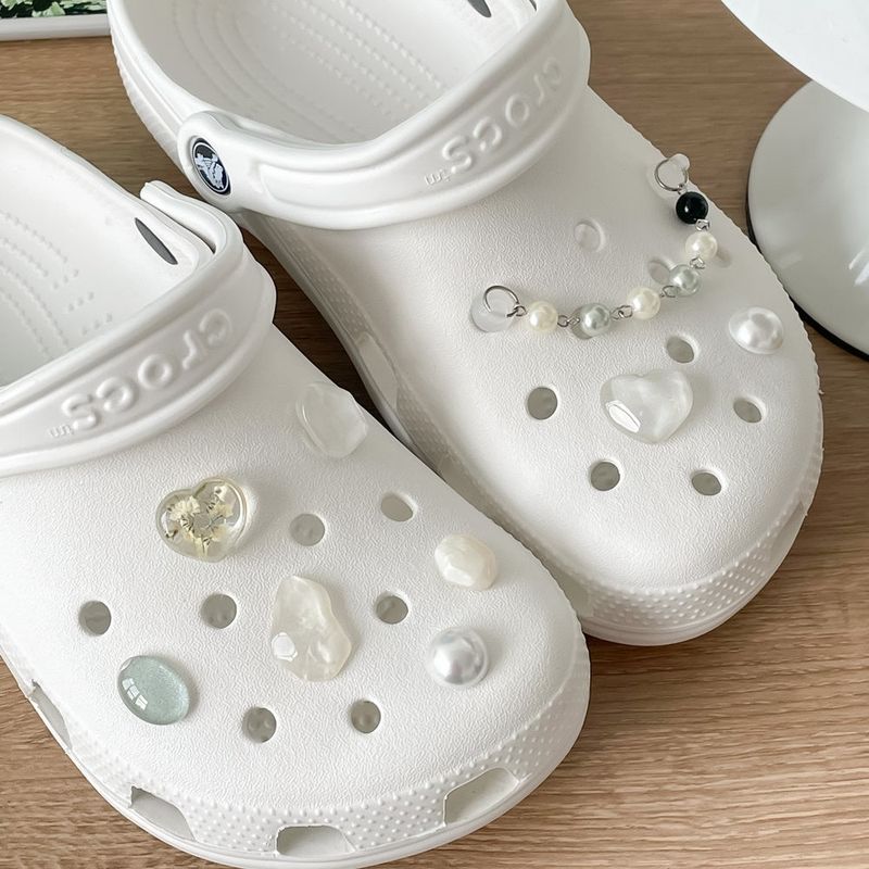 Ellebelle market（エルベルマーケット）の「[made]warm colors resin shoes charm set （Shoes）」