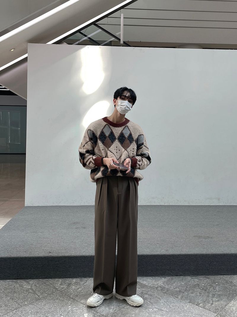 Mog Reverse Pintuck Slacks (4color)