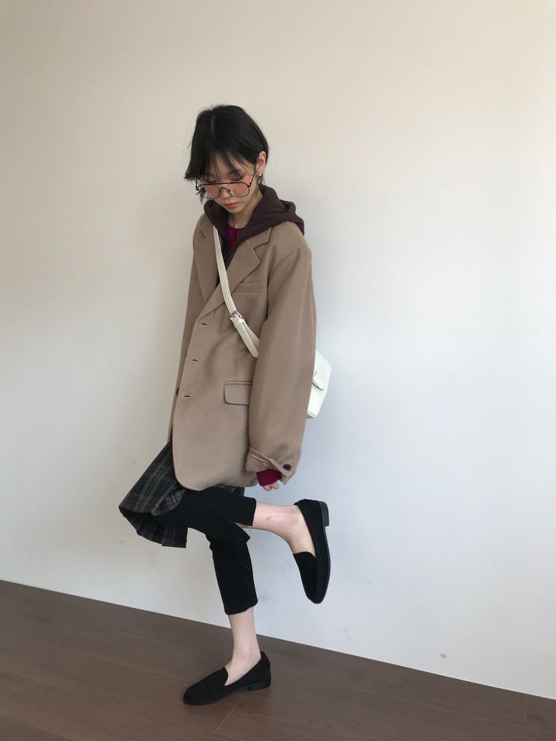 Lip Knit Hoodie (5Colors)