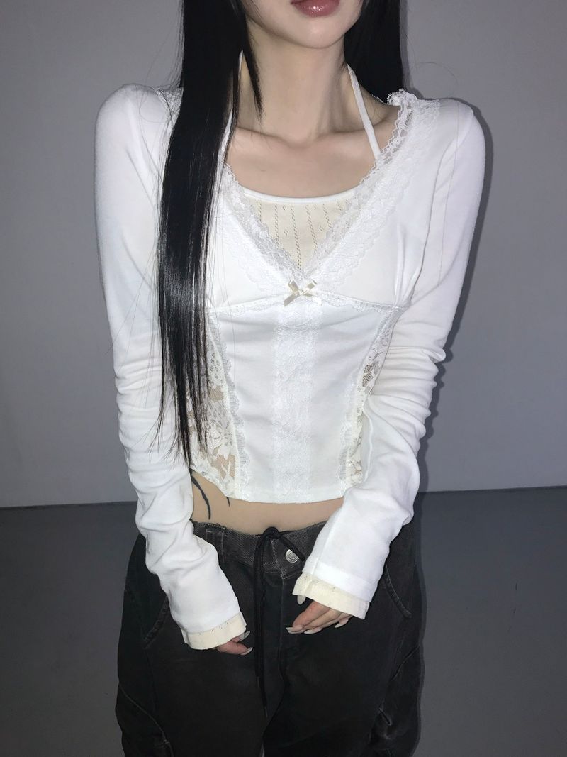 roomie lace top(4color)