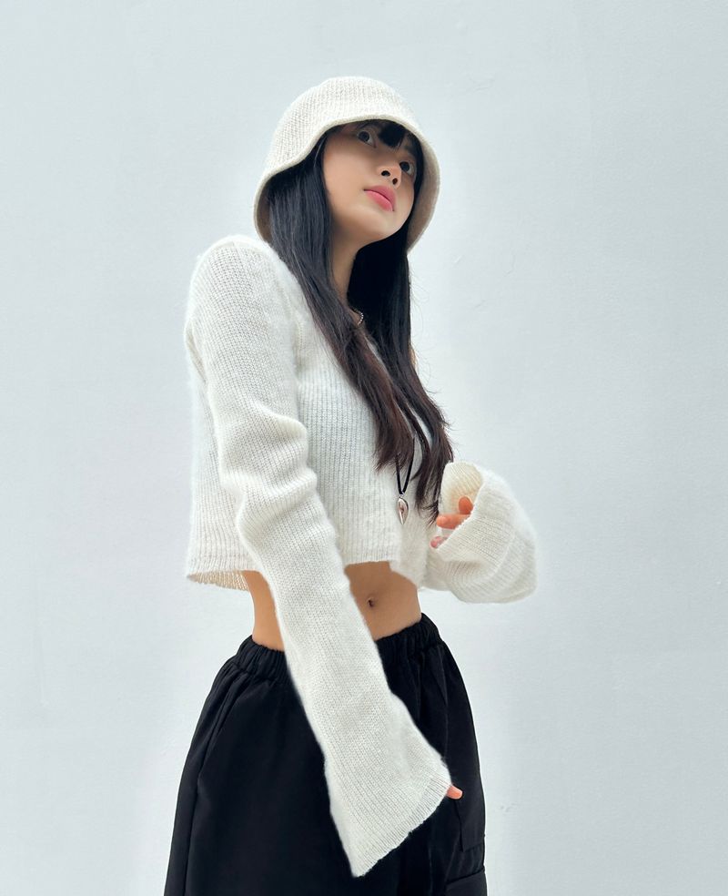 CCORTTI（コルッティ）の「(SMALL-HEAD EFFECT!) EFFORTLESS CHIC KNIT FALL/WINTER BEANIE BUCKET HAT（Hats）」