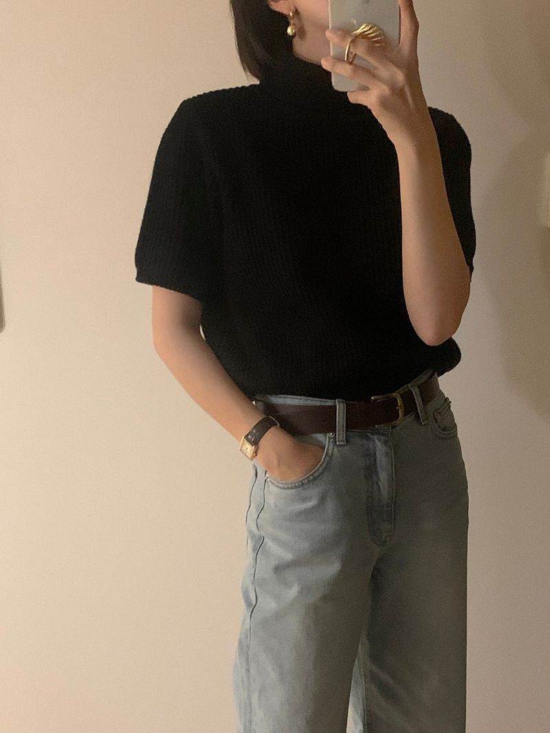[YELLOMOI] Laurent half polar - knit