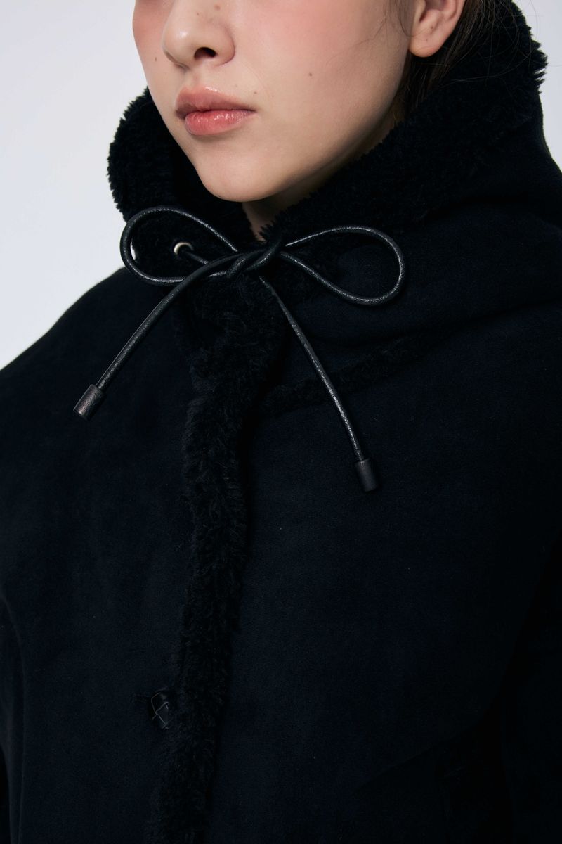 ADORABLE HOOD MUSTANG / BLACK