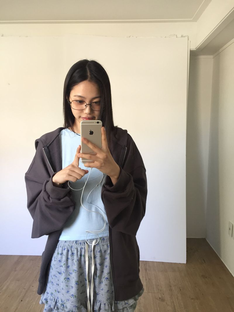 Weekly Essential Zip-Up Hoodie (5color)