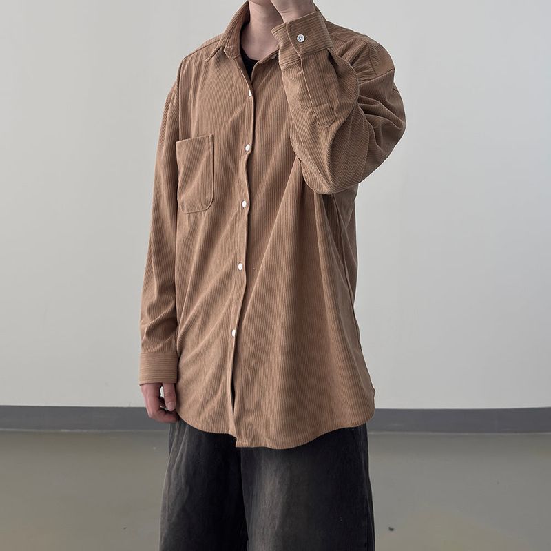 Lea Oversized Corduroy Shirt