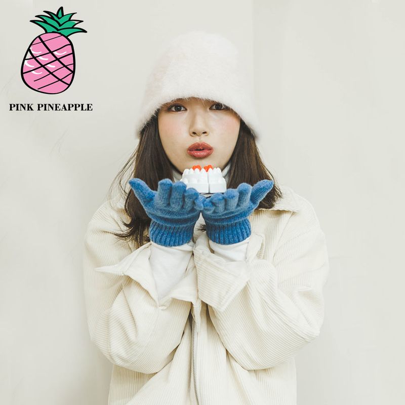 WOOLEN KNIT GLOVES