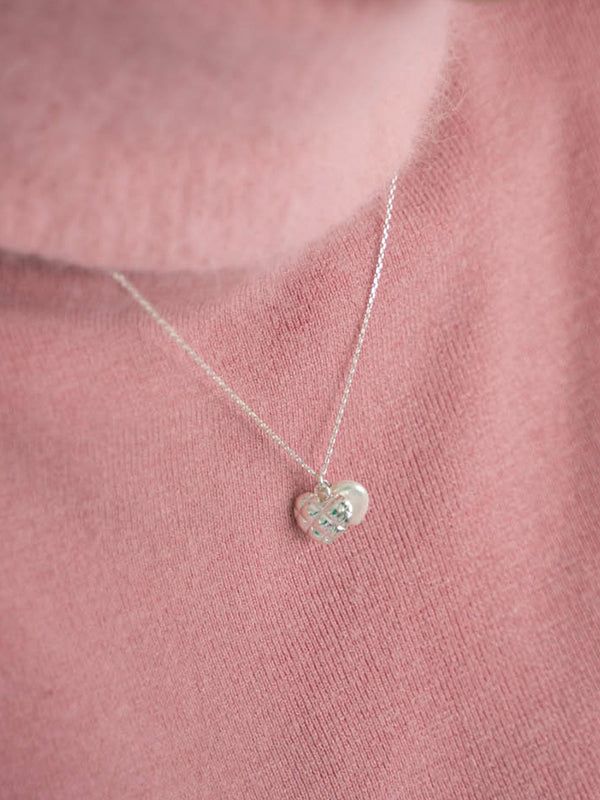 Cushion Heart Necklace