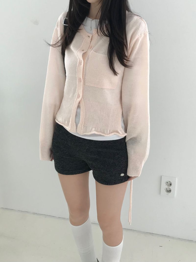 Mohair Backless Cardigan (3 colors)