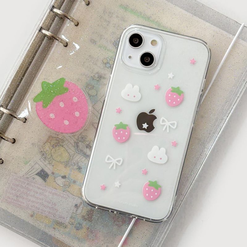 [Gel-hard] Strawberry Phone case