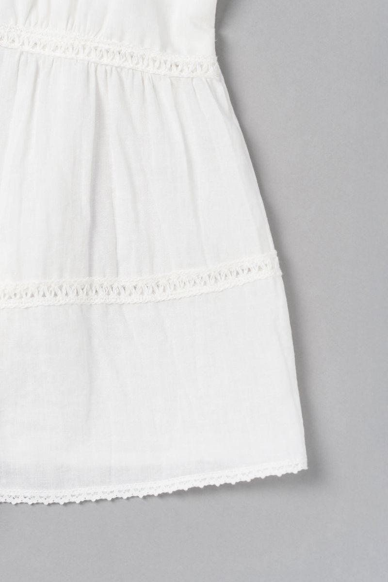 Marine lace sleeveless