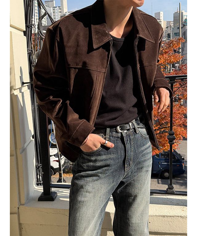 LAURANT（ロラン）の「[F/W] ベルベットバイカーカラージャケット(2color)（ジャケット/アウター）」