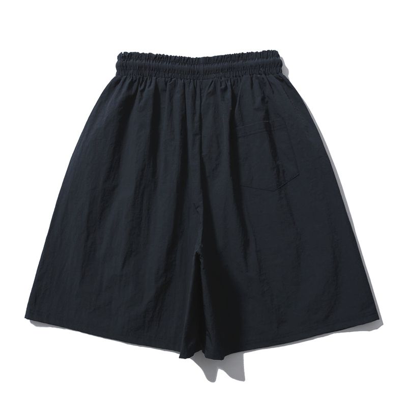 CURVE LINE TRACK HALF PANTS NAVY