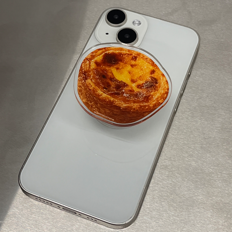 egg tart cookie dessert smart tok(sticker type)
