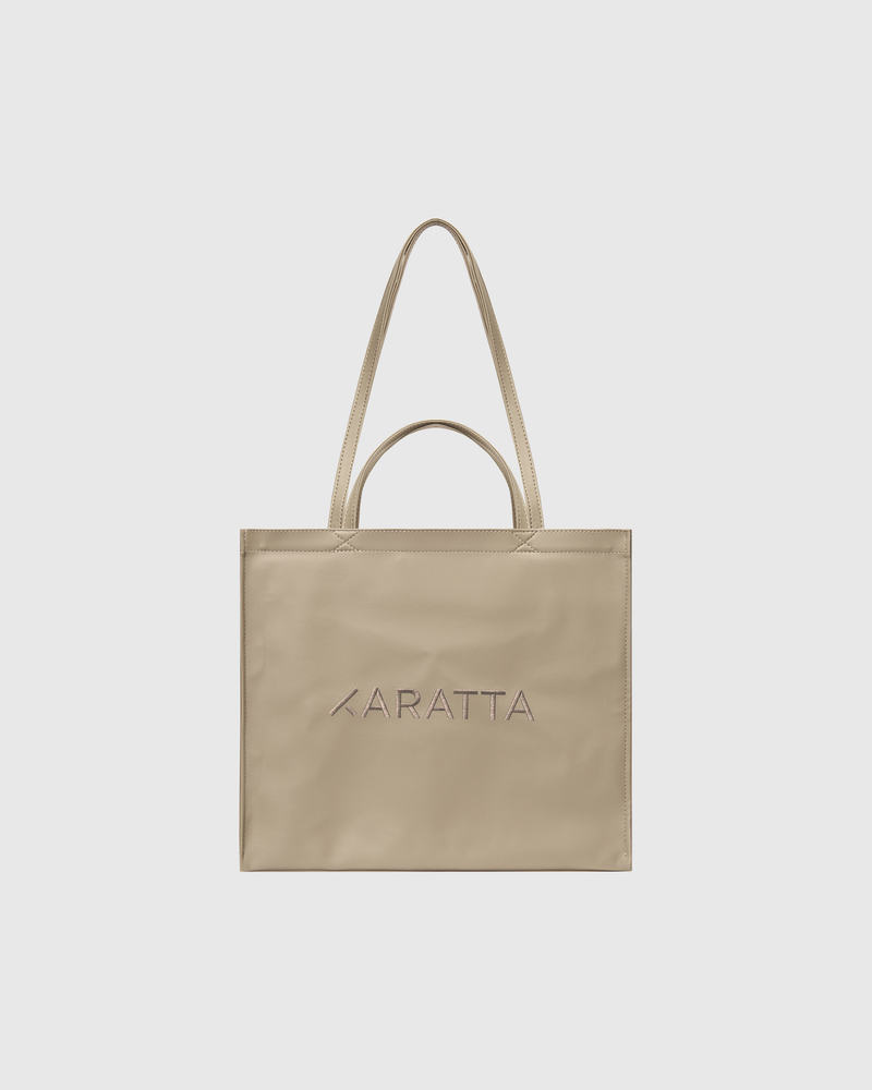 KARATTA（カラッタ）の「ショッピングバッグ | LIGTH BROWN（バッグ）」