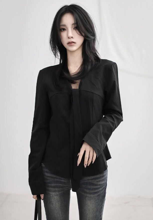 Berl Scarf Blouse
