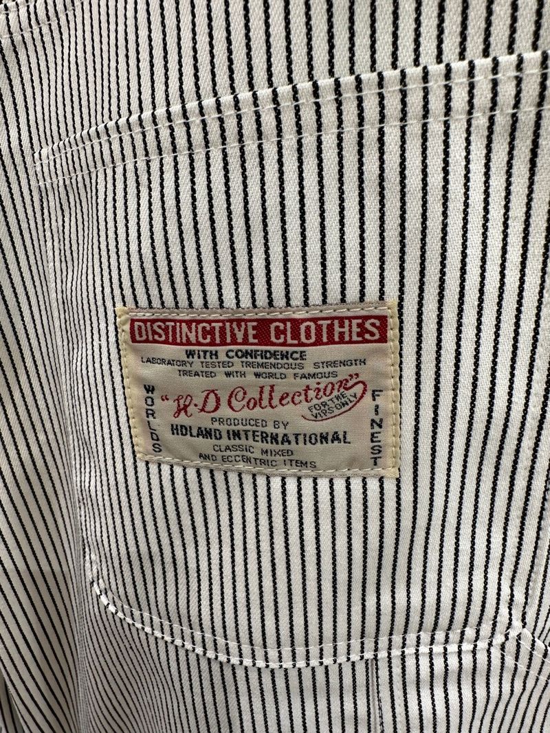 No.1237 L stripe carpenter bermuda SHORTS