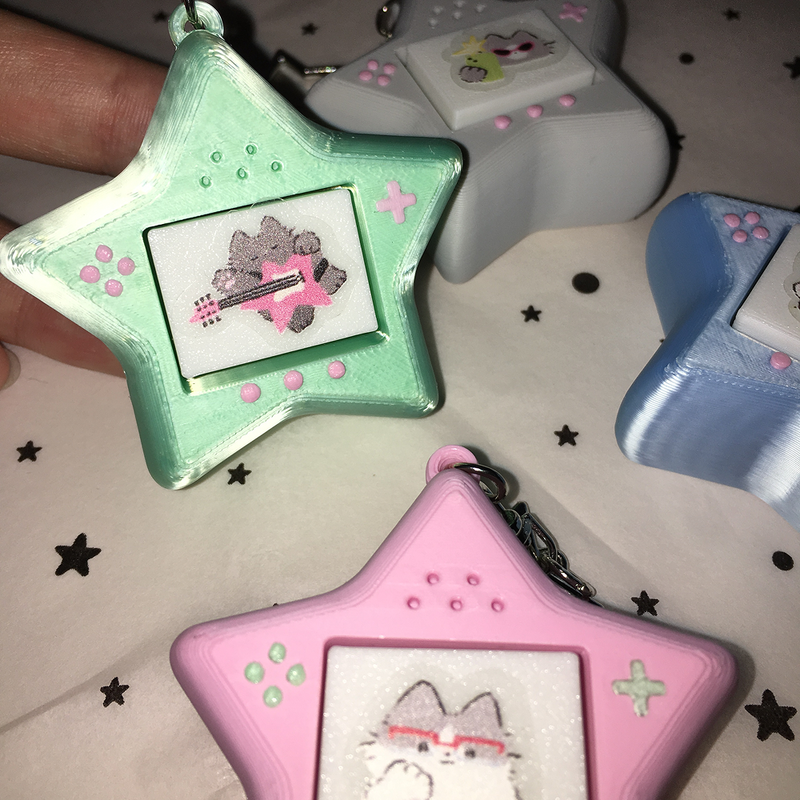 Tomodachi Clicker Keyring
