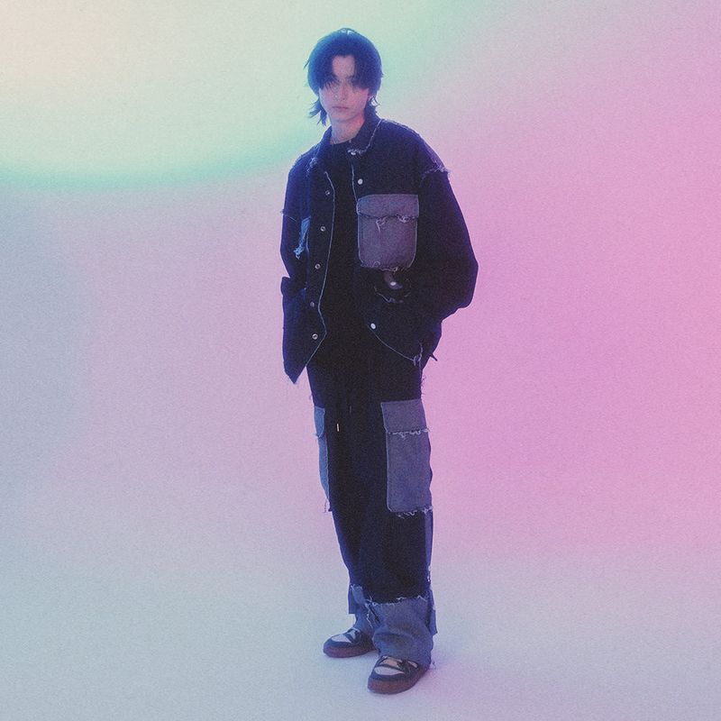 grunge denim shirt_blue