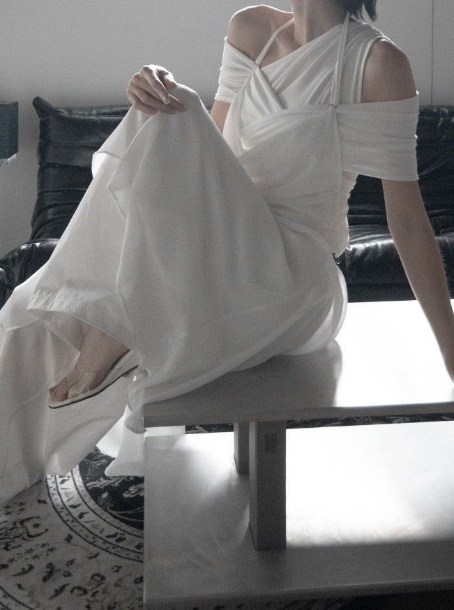 Arco Maxi Curved Pants