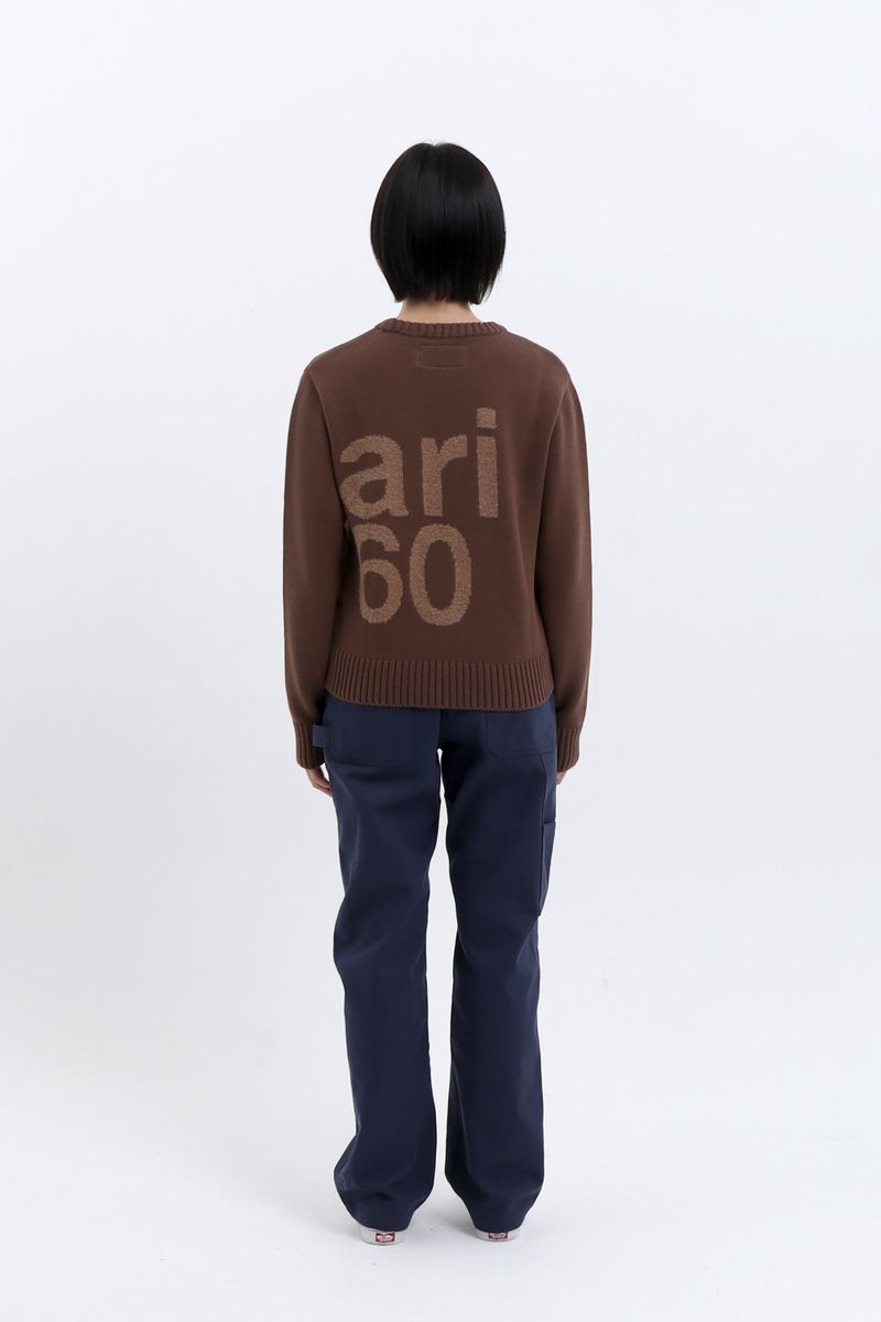 1/2 BASIC SAFARI KNIT (BROWN)