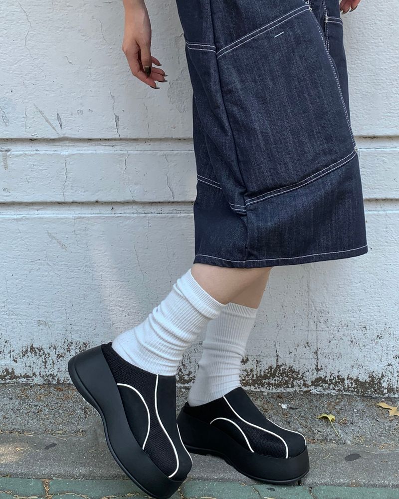 Base platform loafers