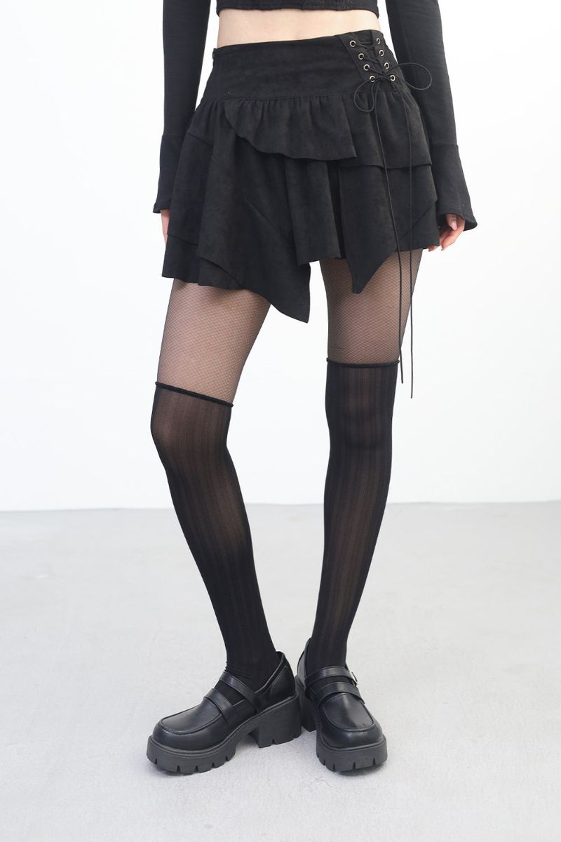 NONCODE（ノンコード）の「Runf Two Tone Knee Socks Stockings（Fashion Accessories）」