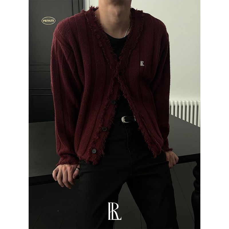 LAURANT（ロラン）の「[MADE] Tessel cutting golgi cardigan(2color)（Tops）」
