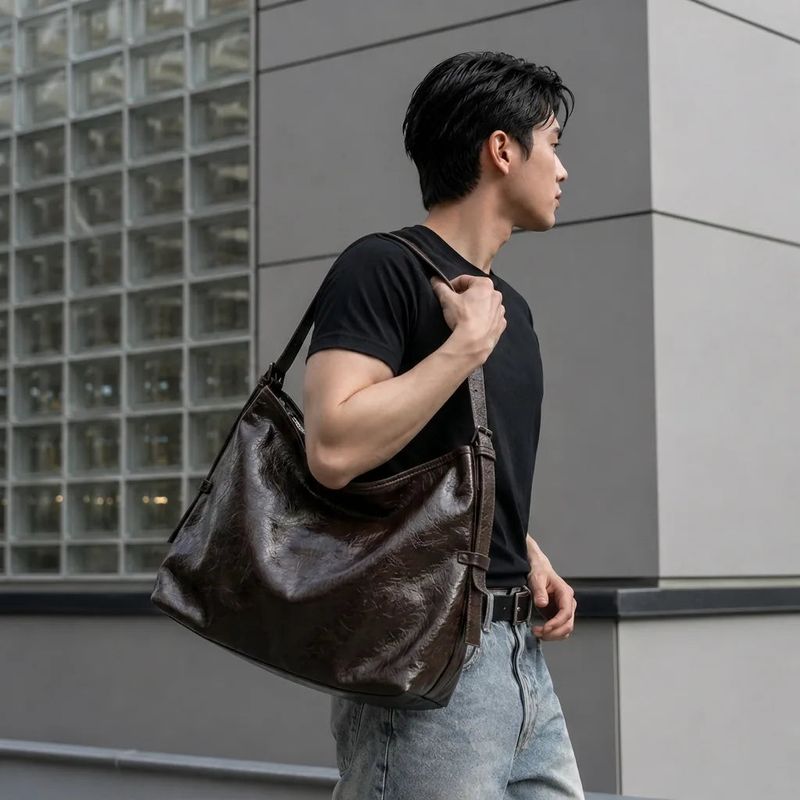 FADE MEET（フェードミート）の「Soft Structure Shoulder Bag（Bags）」