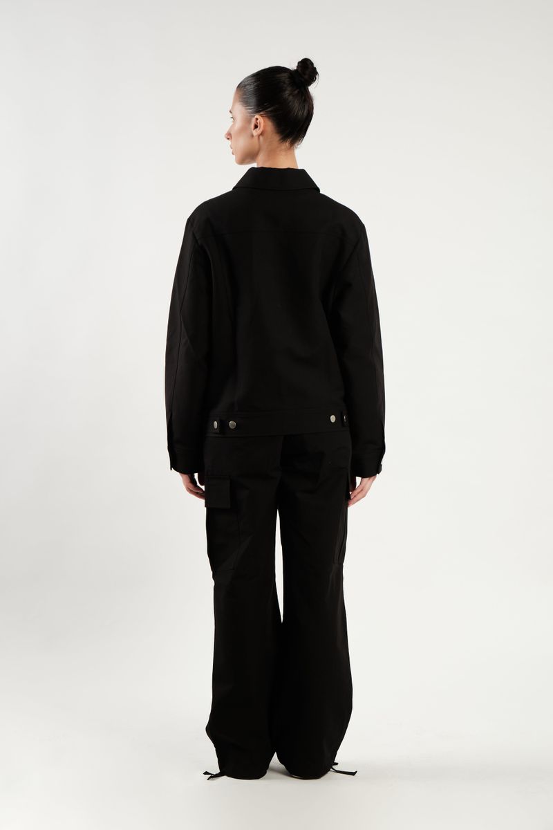 WING POCKET JACKET [BLACK]
