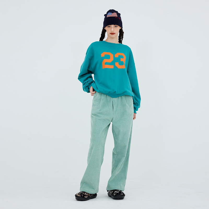 KOOKEESEE(クキシ)の「Corduroy Pintuck Band Pants (mint)(Pants)」