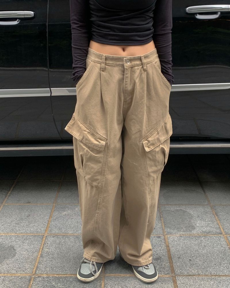 (Unisex) Oval cargo pants