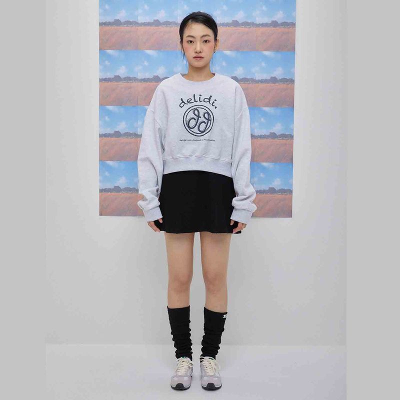 delidi(ディライディ)の「Cheerful logo short sweat shirt(Tops)」