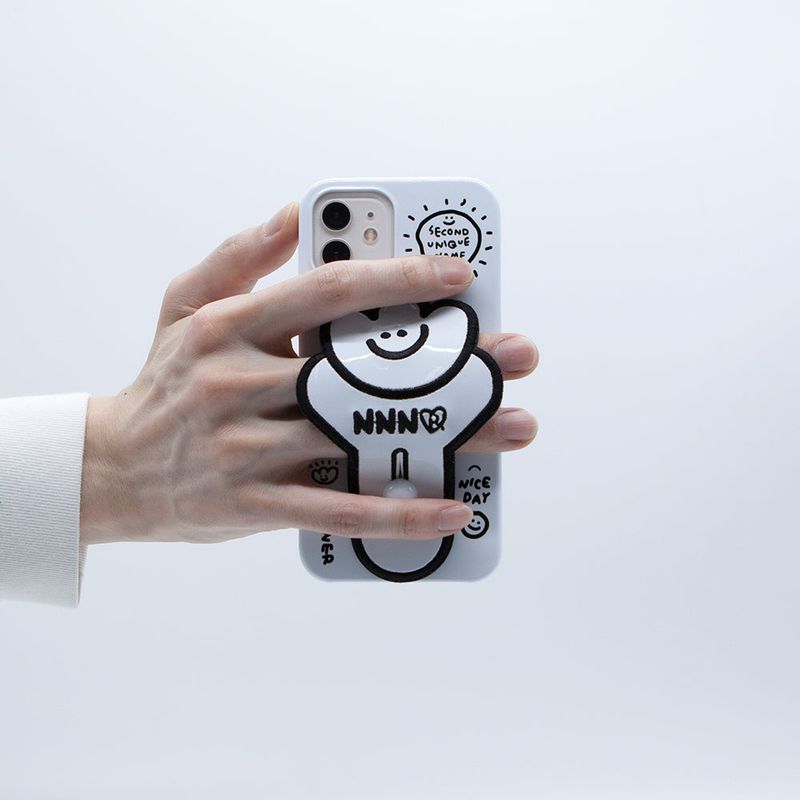 SUN CASE FLOWER PATCH WHITE